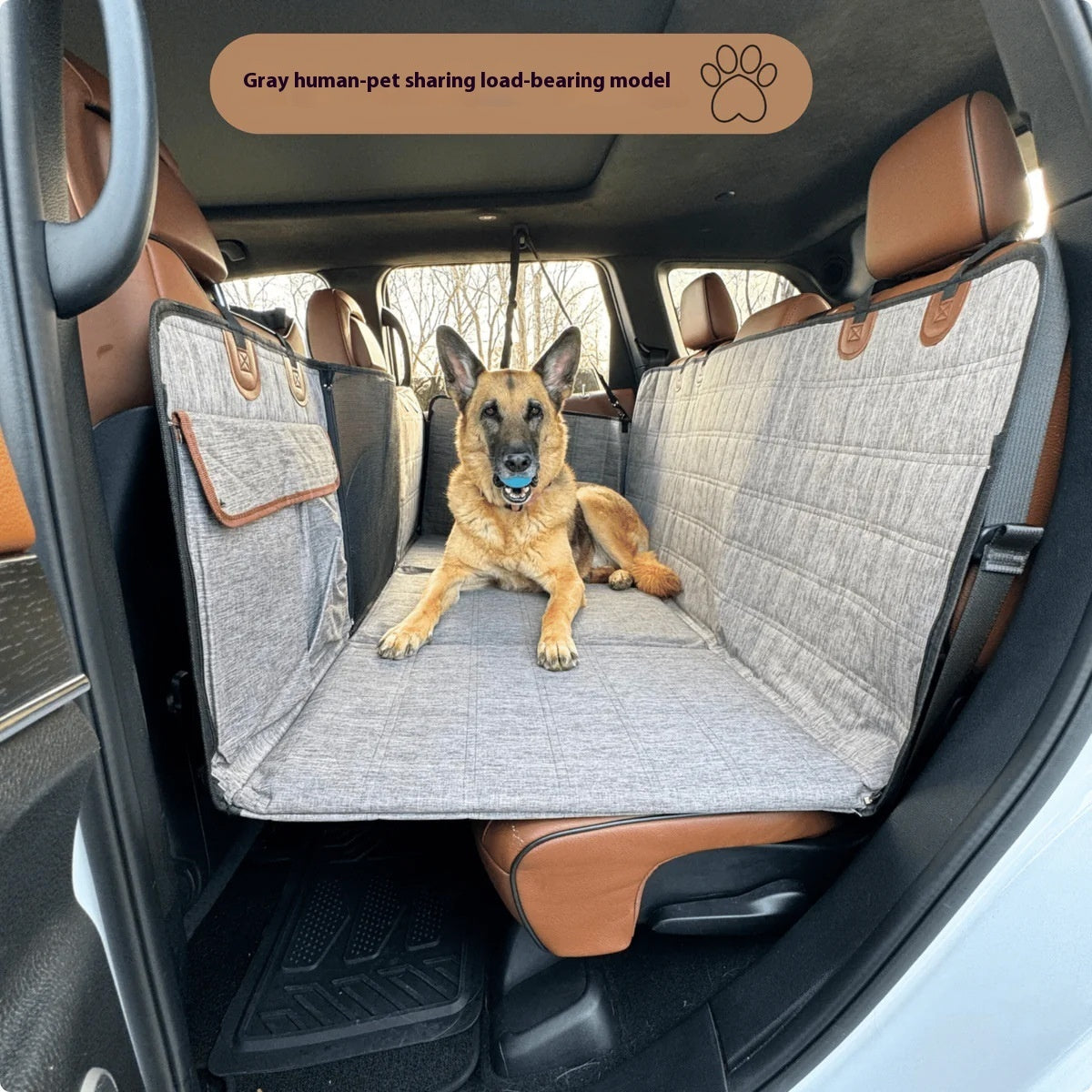 Widened Car Dog Pad