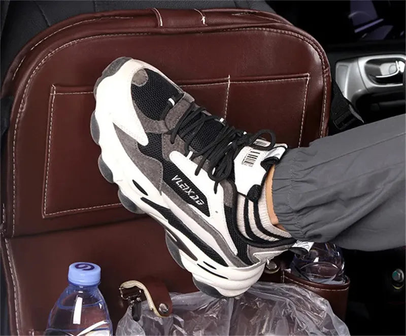 PU Leather Car Seat Organizer