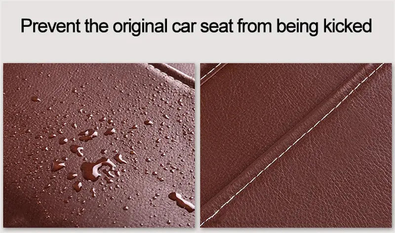 PU Leather Car Seat Organizer
